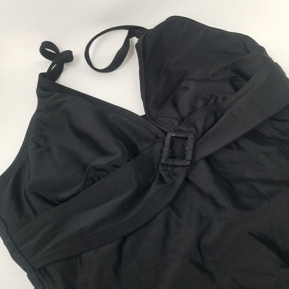 BLACK SPEEDO SWIM SUIT. SIZE 16. - Picture 3 of 11